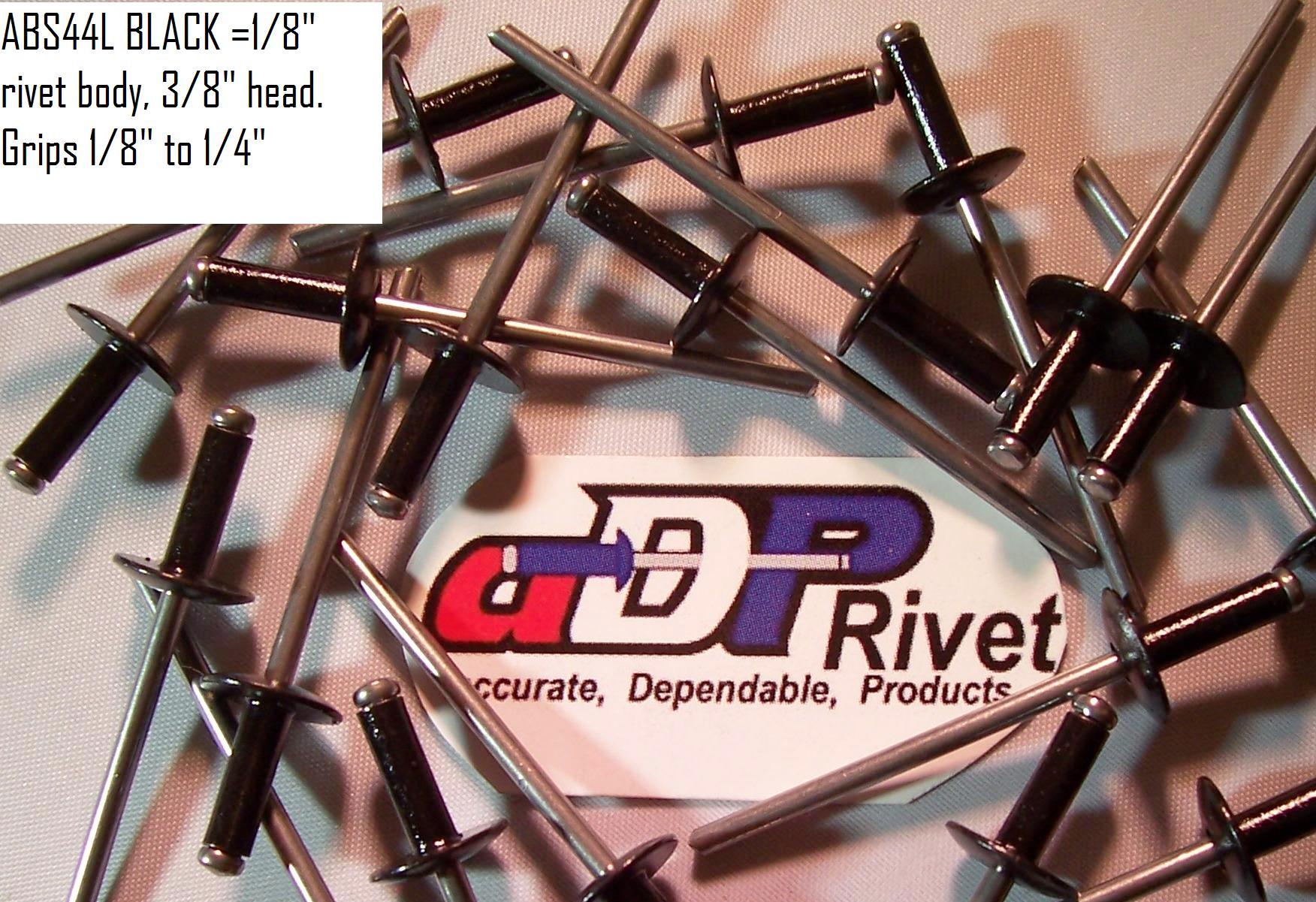 Colored Rivets, made in U.S.A.